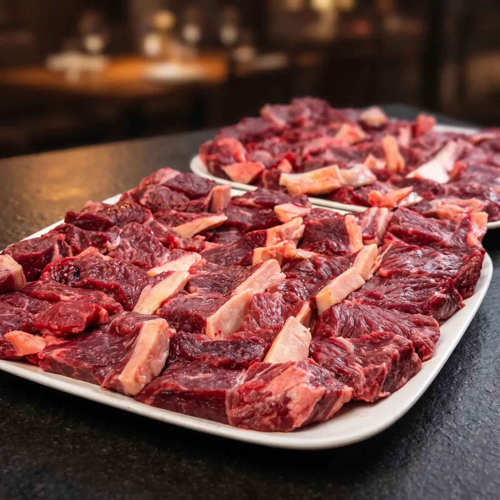 Carne a la piedra de La Iglesiona
