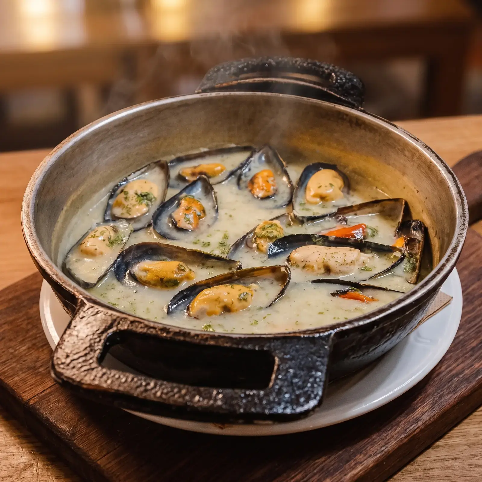 Mejillones a la marinera de La Iglesiona