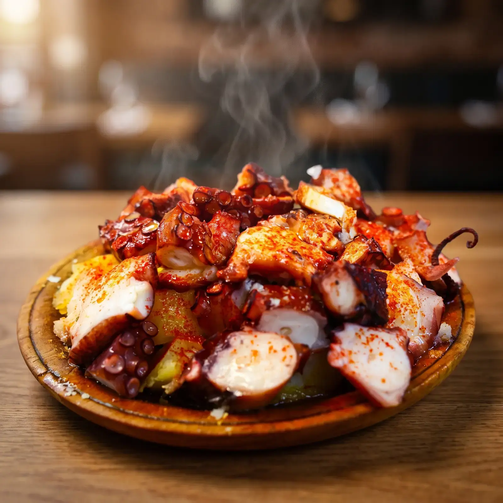 Pulpo a la gallega de La Iglesiona